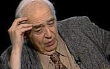 Harold Bloom (Screencapture/YouTube)