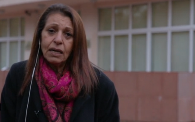 Yaffa Issachar speaks to Channel 12 news, October 11, 2019 (Channel 12 screenshot) Yaffa Issachar speaks to Channel 12 news, October 11, 2019 (Channel 12 screenshot)