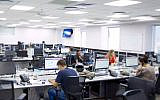 An undated  photo of the interior of the LianTech Finance Marketing call center as it appeared on the company's website (Screenshot)