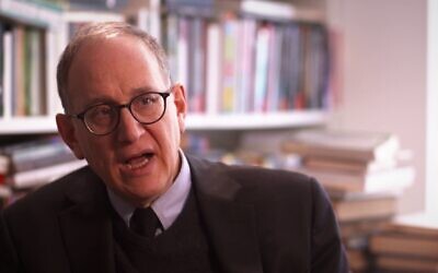 Anthony Julius. (Screen capture: YouTube)