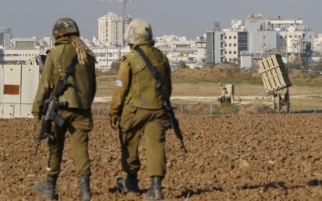 The Iron Dome defense missile system, designed to intercept and destroy incoming short-range rockets and artillery shells, is pictured in the southern Israeli city of Ashdod on November 12, 2019. (Jack GUEZ / AFP)