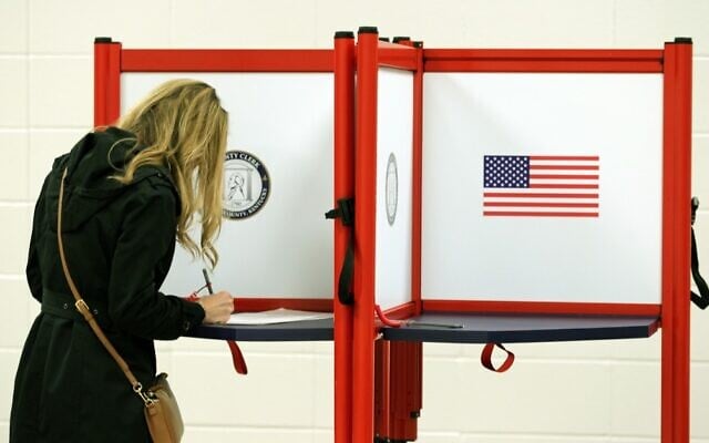 Residents cast votes at Dunn Elementary School November 5, 2019 in Louisville, Kentucky. (John Sommers II/Getty Images/AFP) Residents cast votes at Dunn Elementary School November 5, 2019 in Louisville, Kentucky. (John Sommers II/Getty Images/AFP)