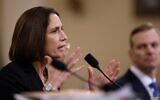 Fiona Hill, the National Security Councils former senior director for Europe and Russia testifies before the House Intelligence Committee in the Longworth House Office Building on Capitol Hill November 21, 2019 in Washington, DC.   (Drew Angerer/Getty Images/AFP)