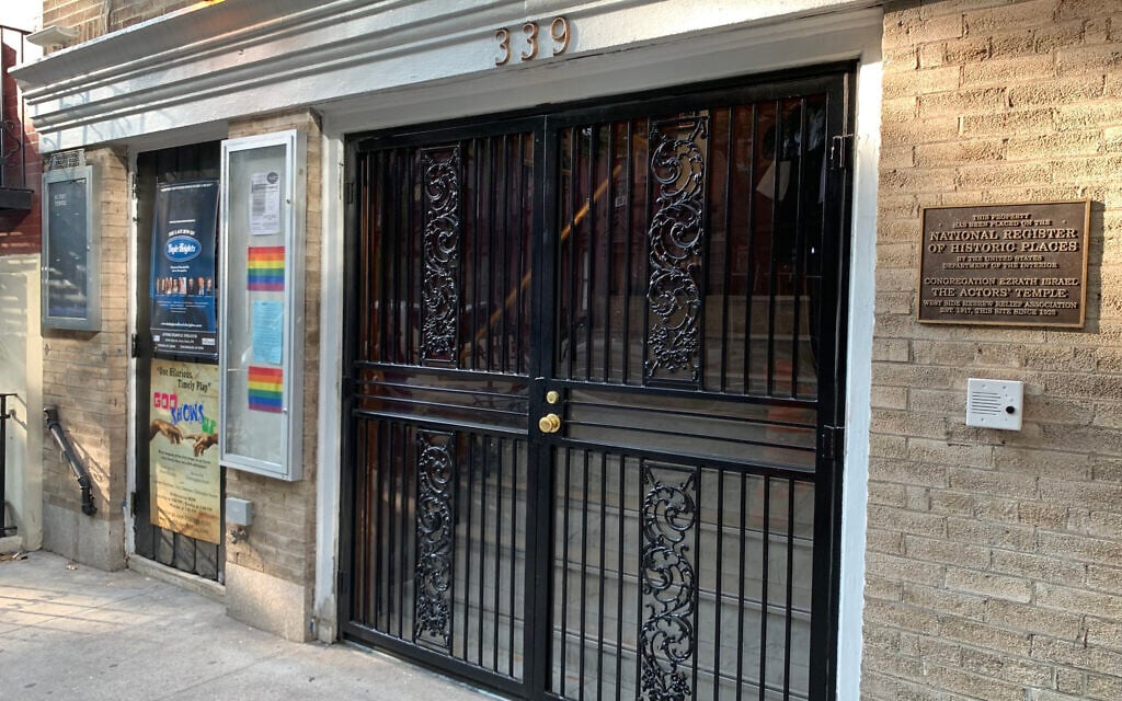 The synagogue was founded in 1917 and has been in its current building since 1923. (Josefin Dolsten/JTA)
