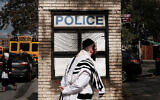 Anti-Semitic incidents in New York City have increased significantly this year. (Spencer Platt/Getty Images/via JTA)