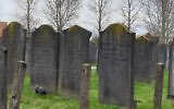 A Jewish cemetery in Haarlem, the Netherlands, March 8, 2019. (Cnaan Liphshiz via JTA)