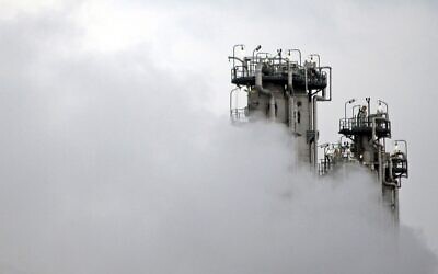 This January 15, 2011, file photo, shows a part of Arak heavy water nuclear facilities, near the central city of Arak, 150 miles southwest of the capital Tehran, Iran (Mehdi Marizad/Fars News Agency via AP)