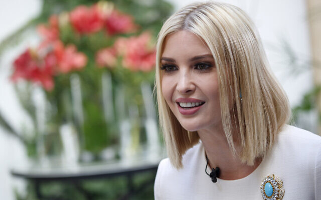 Ivanka Trump, the daughter and senior adviser to U.S. President Donald Trump, is interviewed by the Associated Press, November 8, 2019, in Rabat, Morocco. (AP Photo/Jacquelyn Martin) Ivanka Trump, the daughter and senior adviser to U.S. President Donald Trump, is interviewed by the Associated Press, November 8, 2019, in Rabat, Morocco. (AP Photo/Jacquelyn Martin)