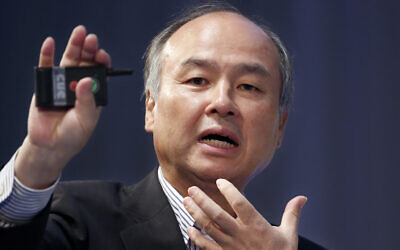 SoftBank Group Corp. CEO Masayoshi Son speaks during a SoftBank World presentation at a hotel in Tokyo, Japan, July 20, 2017. (AP Photo/Shizuo Kambayashi, File)