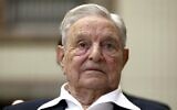 George Soros at the Joseph A. Schumpeter award ceremony in Vienna, Austria, June 21, 2019. (AP Photo/ Ronald Zak)