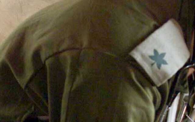 Illustrative: A major in the Israel Defense Forces (AP Photo/David Silverman/pool)