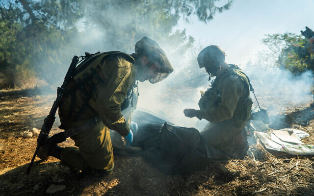Soldiers from the IDF Northern Command take part in a surprise exercise in northern Israel in November 2019. (Israel Defense Forces) Soldiers from the IDF Northern Command take part in a surprise exercise in northern Israel in November 2019. (Israel Defense Forces)