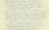 A handwritten and signed letter by Jewish-German physicist Albert Einstein, from June 1950, discussing his work on unified field theory, to be offered for auction by the Kedem Auction House, 2019. (Courtesy: Kedem Auction House)