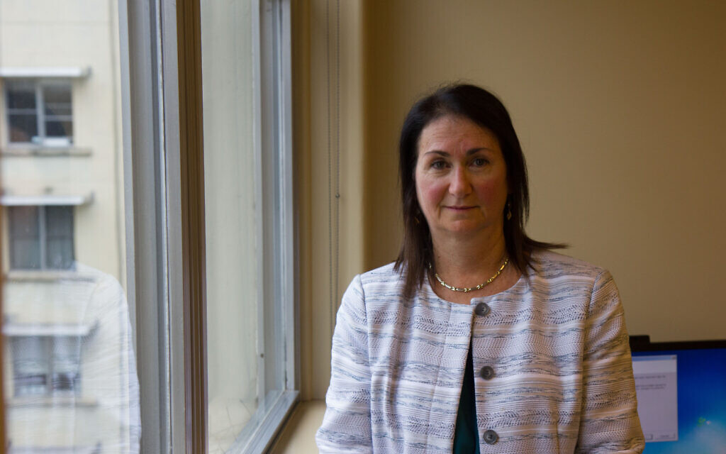 Dr. Neora Pick in the hallway of the Oak Tree Clinic. (Etye Sarner)