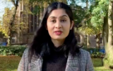 UK Parliament hopeful Zarah Sultana. (Screenshot from Twitter via JTA)
