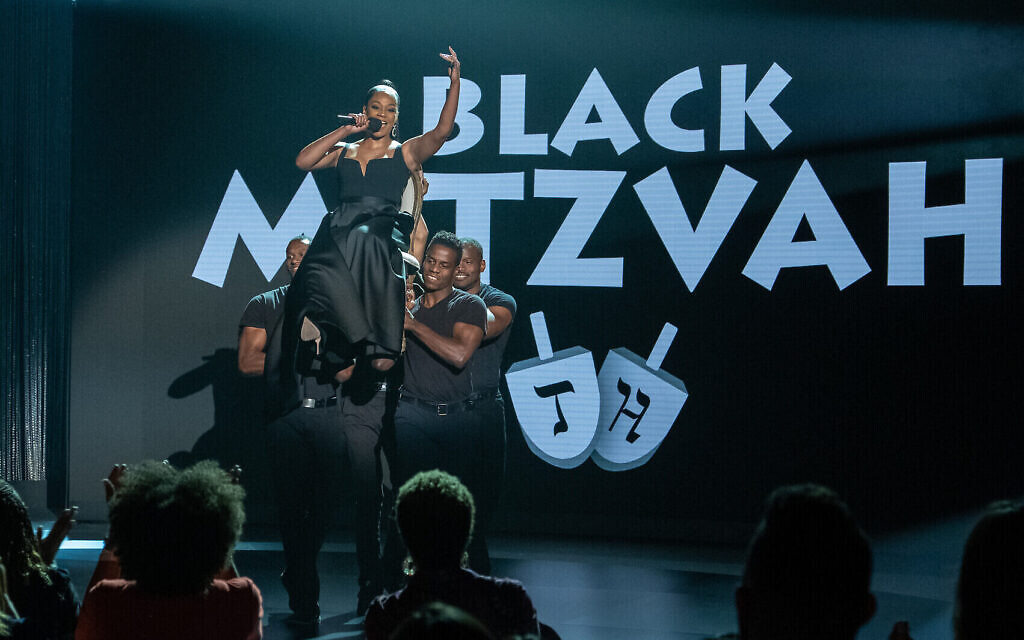 Tiffany Haddish in her 2019 Netflix comedy special, 'Black Mitzvah.' (Courtesy Netflix)