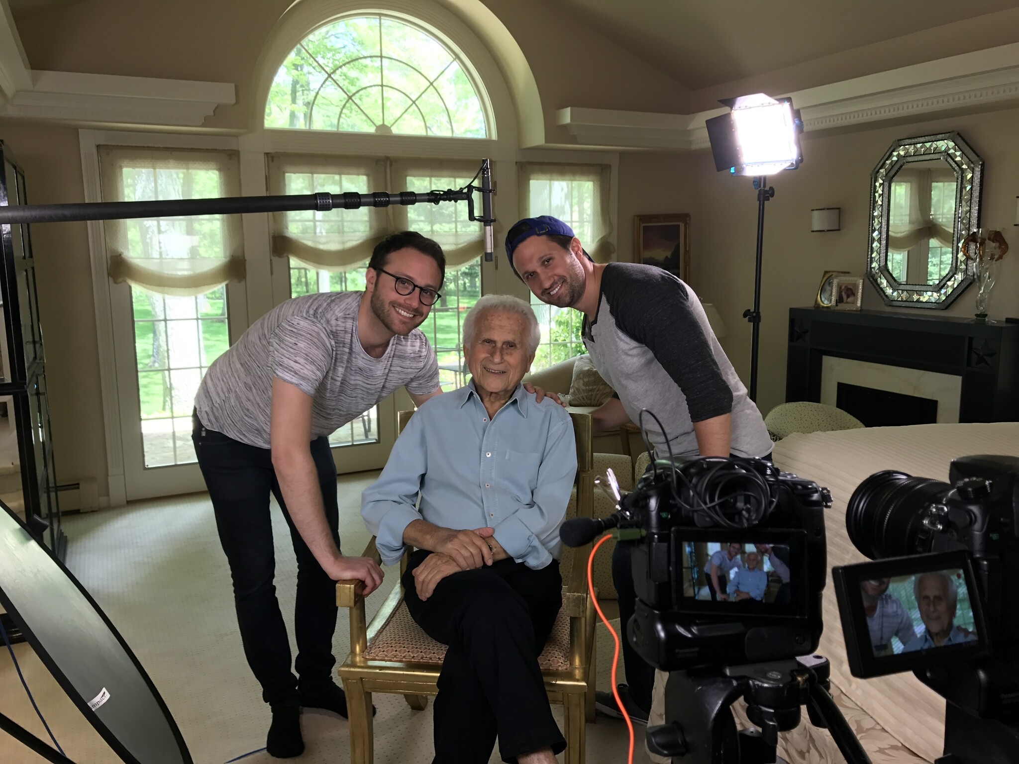 In film, grandfather returns to Sweden to thank post-Kristallnacht