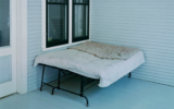 'Sleeping by the Mississippi' by American photographer Alec Soth, featured in the PHOTO IS:RAEL event opening November 28, 2019 in Tel Aviv's Sarona (Courtesy PHOTO IS:RAEL)