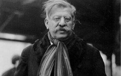 Magnus Hirschfeld in New York City, early 1930s (public domain)