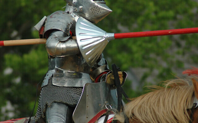An illustration of an armored knight (MalevolentDust; iStock by Getty Images)