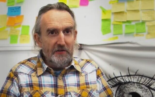 Extinction Rebellion co-founder Roger Hallam (YouTube screenshot)