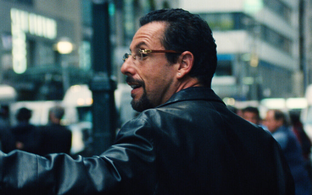 Adam Sandler plays Howard Ratner in 'Uncut Gems.' (Courtesy of A24/via JTA)