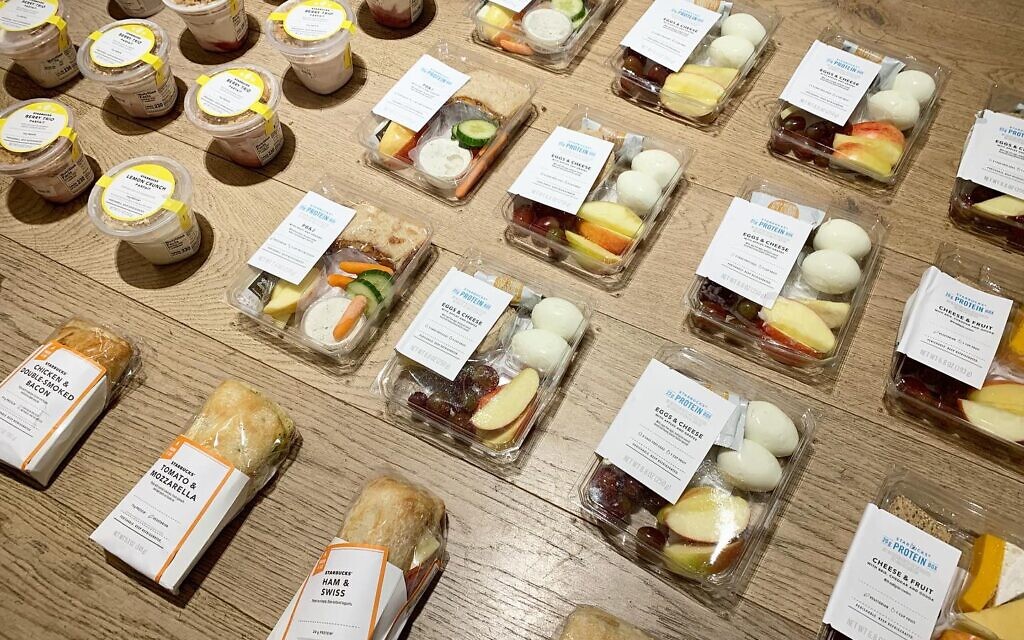 Edible food from Starbucks saved from the trash by Anna Sacks. (Courtesy of Anna Sacks)