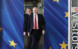 In this March 21, 2019 file photo, British Labour Party leader Jeremy Corbyn, right, and Keir Starmer, Labour Shadow Brexit secretary, leave EU headquarters prior to an EU summit in Brussels. (AP Photo/Frank Augstein, File)