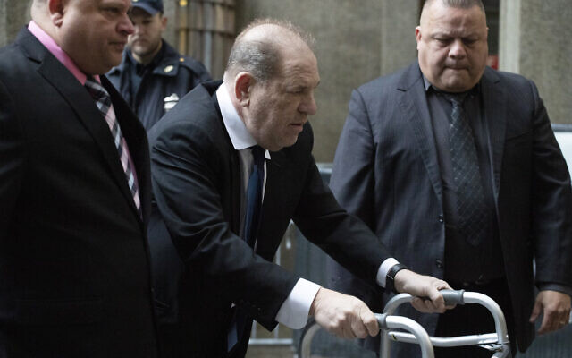 Harvey Weinstein, center, arrives for a court hearing, Wednesday, Dec. 11, 2019 in New York. (AP Photo/Mark Lennihan) Harvey Weinstein, center, arrives for a court hearing, Wednesday, Dec. 11, 2019 in New York. (AP Photo/Mark Lennihan)