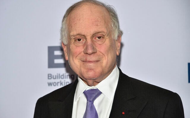 Ronald Lauder attends the 47th International Emmy Awards gala at the Hilton New York, in New York, November 25, 2019. (Evan Agostini/ Invision/AP) Ronald Lauder attends the 47th International Emmy Awards gala at the Hilton New York, in New York, November 25, 2019. (Evan Agostini/ Invision/AP)