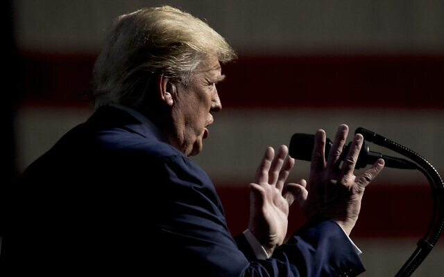 President Donald Trump speaks at the Turning Point USA Student Action Summit at the Palm Beach County Convention Center in West Palm Beach, Fla., Saturday, December 21, 2019. (AP Photo/Andrew Harnik) President Donald Trump speaks at the Turning Point USA Student Action Summit at the Palm Beach County Convention Center in West Palm Beach, Fla., Saturday, December 21, 2019. (AP Photo/Andrew Harnik)