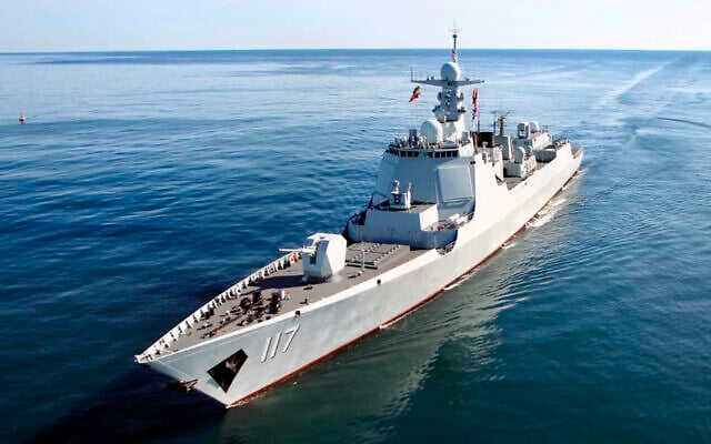 Illustrative: In this photo provided Friday, Dec. 27, 2019, by the Iranian Army, a warship sails while approaching Iran's southeastern port city of Chahbahar, in the Gulf of Oman (Iranian Army via AP) Illustrative: In this photo provided Friday, Dec. 27, 2019, by the Iranian Army, a warship sails while approaching Iran's southeastern port city of Chahbahar, in the Gulf of Oman (Iranian Army via AP)