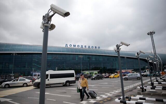 This photo from May 17, 2015, shows the Domodedovo Airport in Moscow, Russia. (AP Photo/Pavel Golovkin, file) This photo from May 17, 2015, shows the Domodedovo Airport in Moscow, Russia. (AP Photo/Pavel Golovkin, file)
