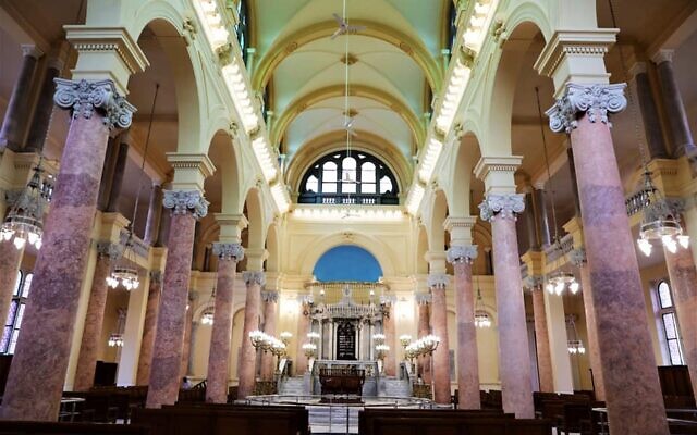 The Eliyahu Hanavi synagogue. (Egyptian Antiquities Ministry)