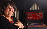 Portrait of  Geula Cohen, in her home in Jerusalem. May 24, 2011.( Nati Shohat/FLASH90)