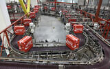 Boxed Coca-Cola bottles lined up at the Coca Cola factory in Bnei Brak, November 23, 2009. (Yaakov Naumi/Flash90)