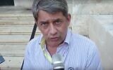 Haifa deputy Mayor Lazar Kaplan. (Screncapture/YouTube)