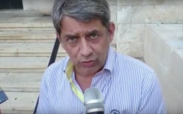Haifa deputy Mayor Lazar Kaplan. (Screncapture/YouTube) Haifa deputy Mayor Lazar Kaplan. (Screncapture/YouTube)