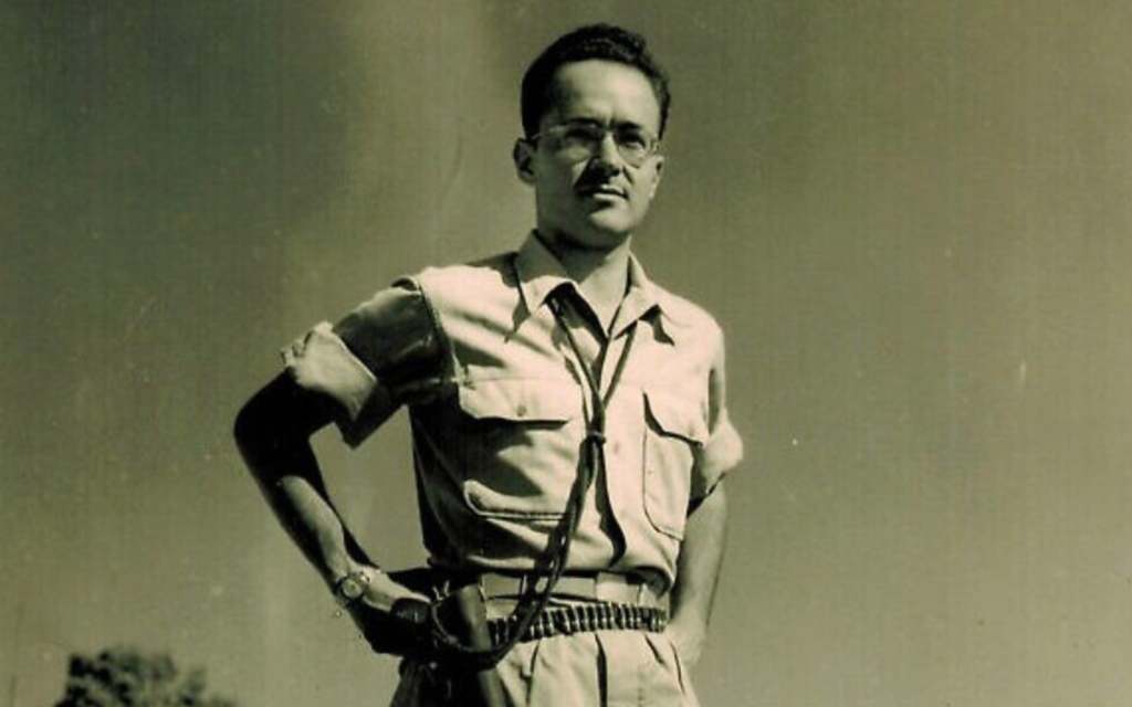 Mordechai Chertoff, an American who lived in pre-state Palestine from 1947-1950, where he wrote for the Palestine Post and served in the Haganah (Courtesy Daniel Chertoff) Mordechai Chertoff, an American who lived in pre-state Palestine from 1947-1950, where he wrote for the Palestine Post and served in the Haganah (Courtesy Daniel Chertoff)