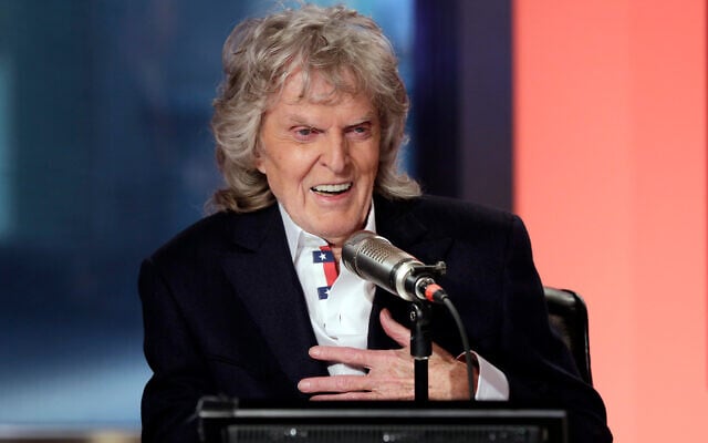 Don Imus appears on his last "Imus in the Morning" program, on the Fox Business Network, in New York, May 29, 2015. (AP Photo/Richard Drew, File) Don Imus appears on his last "Imus in the Morning" program, on the Fox Business Network, in New York, May 29, 2015. (AP Photo/Richard Drew, File)