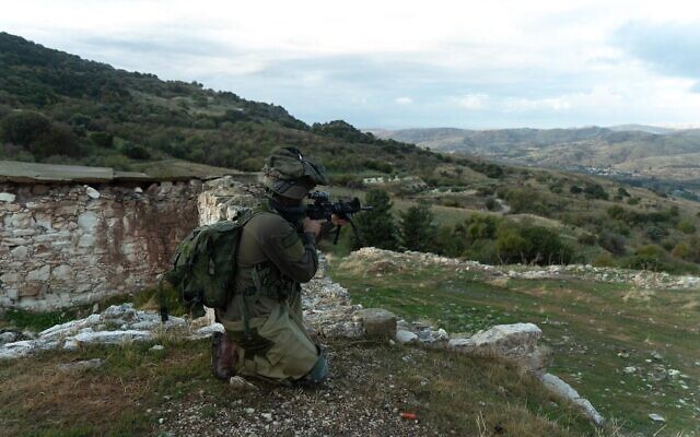 IDF special forces take part in an exercise in Cyprus simulating war in the north in December 2019. (Israel Defense Forces) IDF special forces take part in an exercise in Cyprus simulating war in the north in December 2019. (Israel Defense Forces)