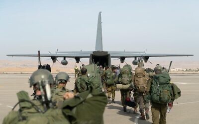 IDF special forces take part in an exercise  in Cyprus simulating war in the north in December 2019. (Israel Defense Forces)