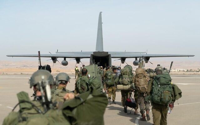 IDF special forces take part in an exercise  in Cyprus simulating war in the north in December 2019. (Israel Defense Forces)