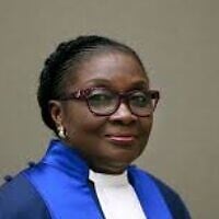 Reine Adélaïde Sophie Alapini-Gansou (Courtesy: ICC-CPI)