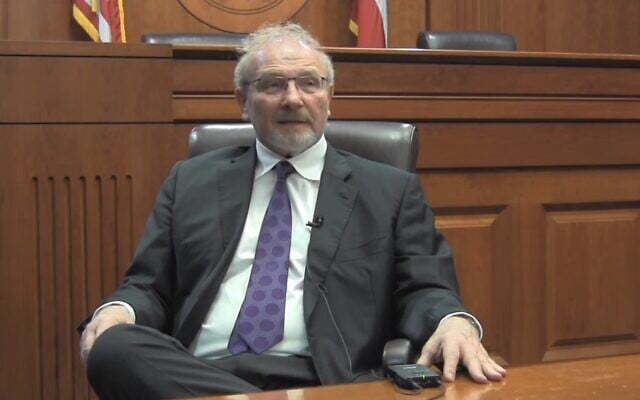 Allan Gerson speaking on international law at the Robert S. Strauss Center for International Security and Law in Austin, Texas, on March 24, 2014. (YouTube screen capture) Allan Gerson speaking on international law at the Robert S. Strauss Center for International Security and Law in Austin, Texas, on March 24, 2014. (YouTube screen capture)