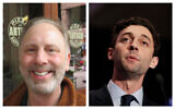 Matt Lieberman, left, (Ron Kampeas/JTA) and Jon Ossoff. (AP Photo/David Goldman)