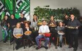 An array of restaurant chefs and their particular specialty, cholent or hamin, the long-cooked bean stew traditionally served on the Sabbath (Courtesy Shuk Tzafon)