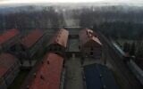 This photograph taken on December 15, 2019, in Oswiecim, Poland, shows an aerial view of the blocks of Auschwitz I, which was part of former German Nazi death camp Auschwitz-Birkenau. The site has been turned into a museum and memorial site. (Pablo Gonzalez/AFP)