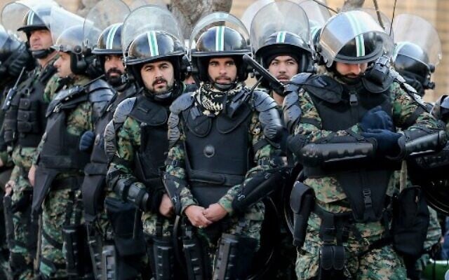 Iranian security forces stand guard in front of the British embassy in the capital Tehran on January 12, 2020 during demonstrations following the British ambassador's arrest for allegedly attending an illegal demonstration. (Atta Kenare/AFP) Iranian security forces stand guard in front of the British embassy in the capital Tehran on January 12, 2020 during demonstrations following the British ambassador's arrest for allegedly attending an illegal demonstration. (Atta Kenare/AFP)