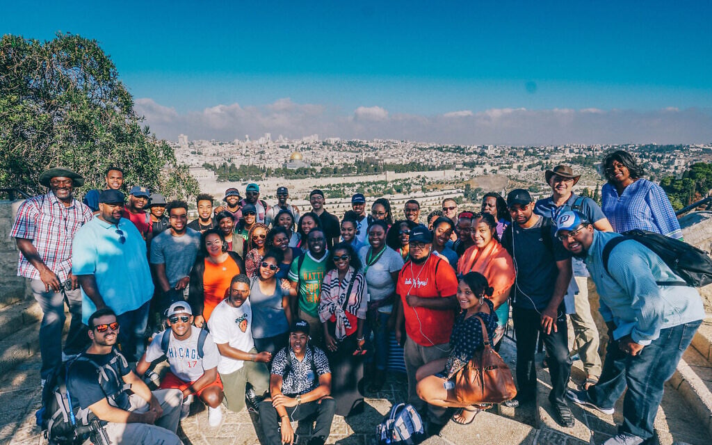 American Christian students on a Passages trip to Israel. (Courtesy of Passages)